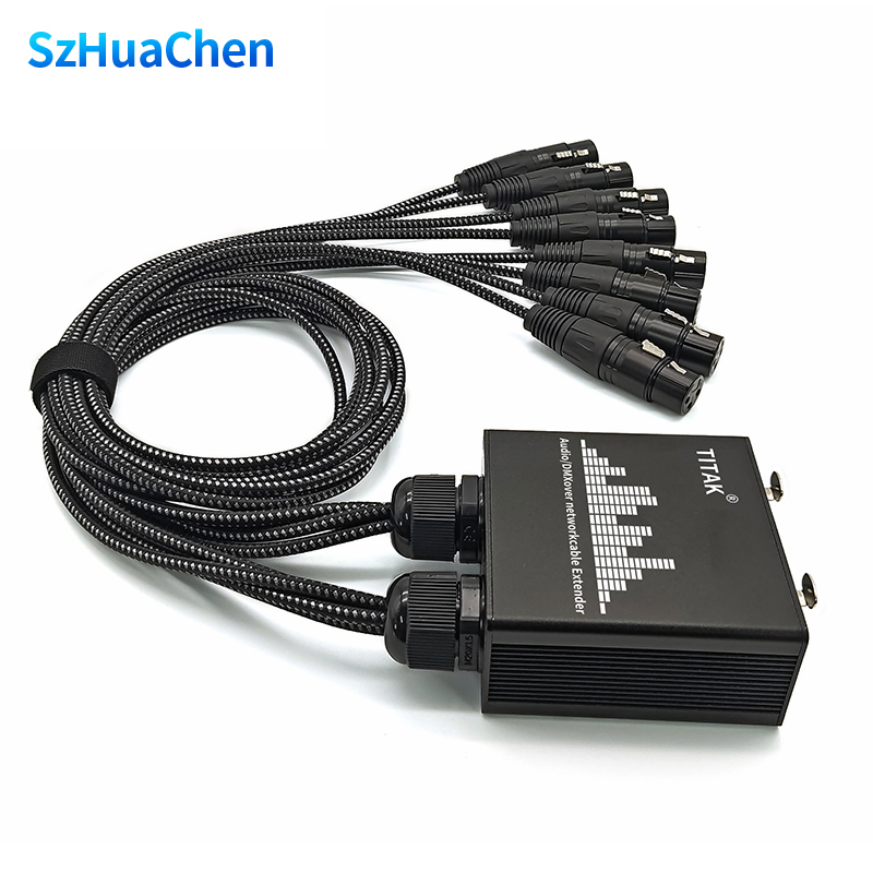 Photography Lighting Uk - 8 Channel XLR Snake Cable with