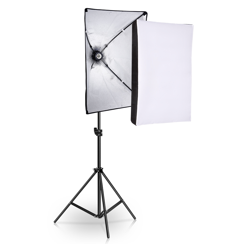 Photography Lighting Uk - Photography 50x70CM Softbox Lighting Kits System