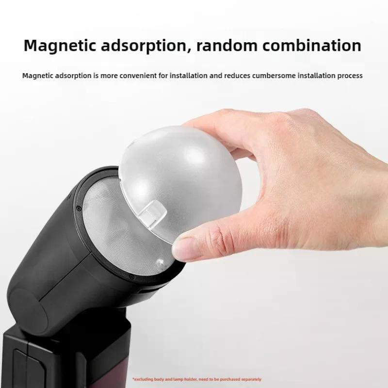 Lighting Effect In Photography - AK-R11 Replacement Magnetic Dome Diffuser Soft
