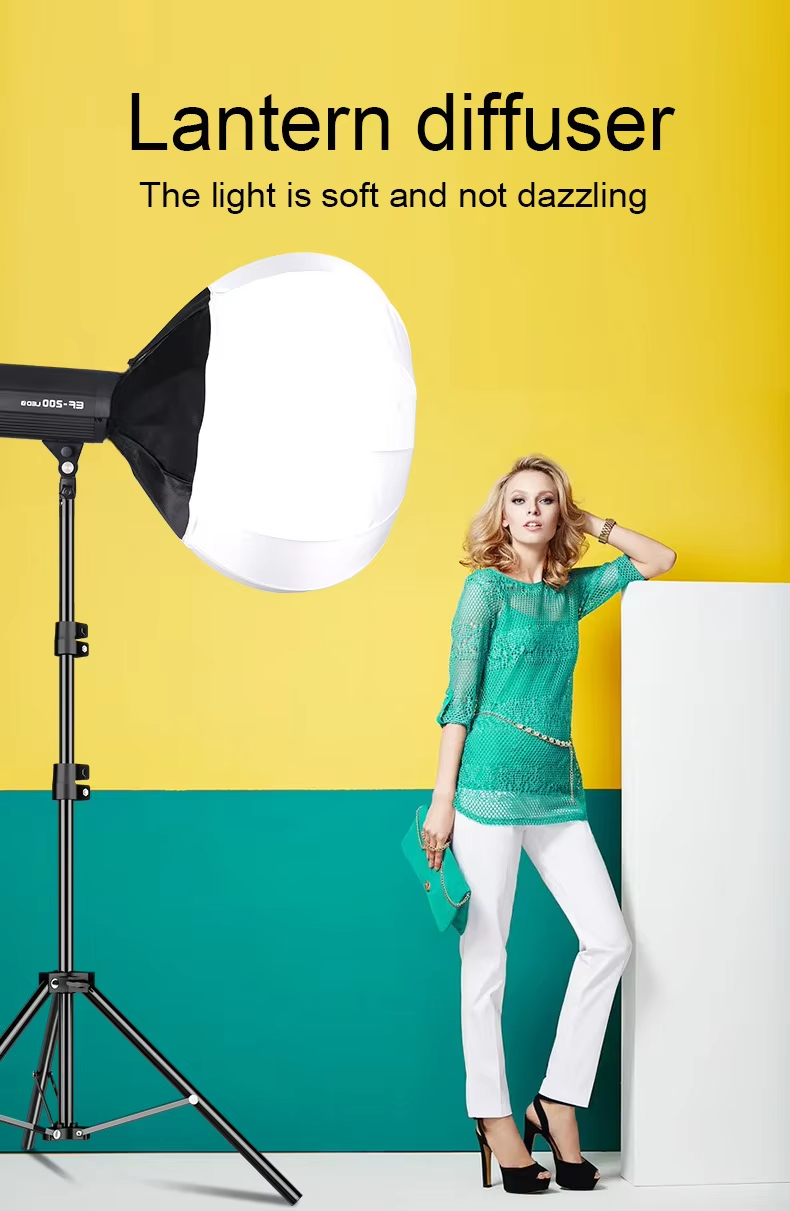 35CM Globe Lantern Softbox Bow - Photography Lighting Softbox 评论和价格