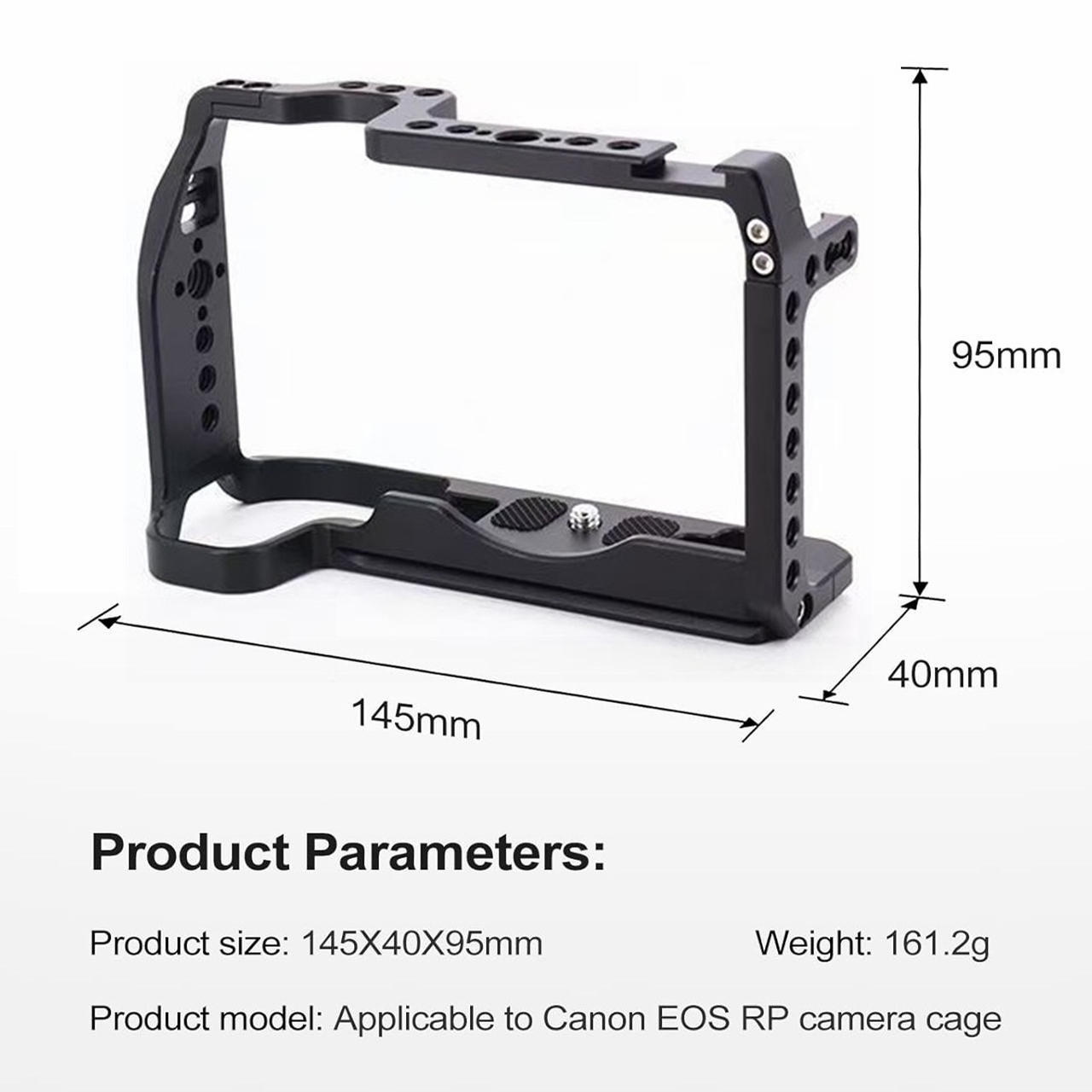 RP Camera Cage for Canon EOS R - Photography Lighting Continuous 评论和价格