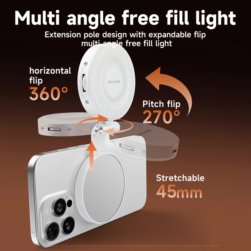 LED Selfie Fill Light for Mags - Photography Lighting Product 评论和价格