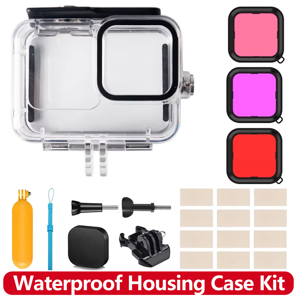 Waterproof Housing Case for Go - Gopro Action Camera Hero 13 Black 评论和价格