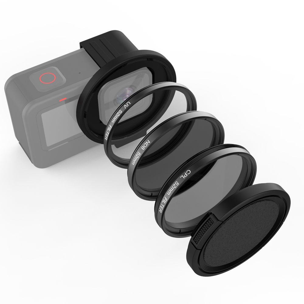 52mm Filter Adapter Ring Prote - Gopro Action Camera Hero 13 Black 评论和价格