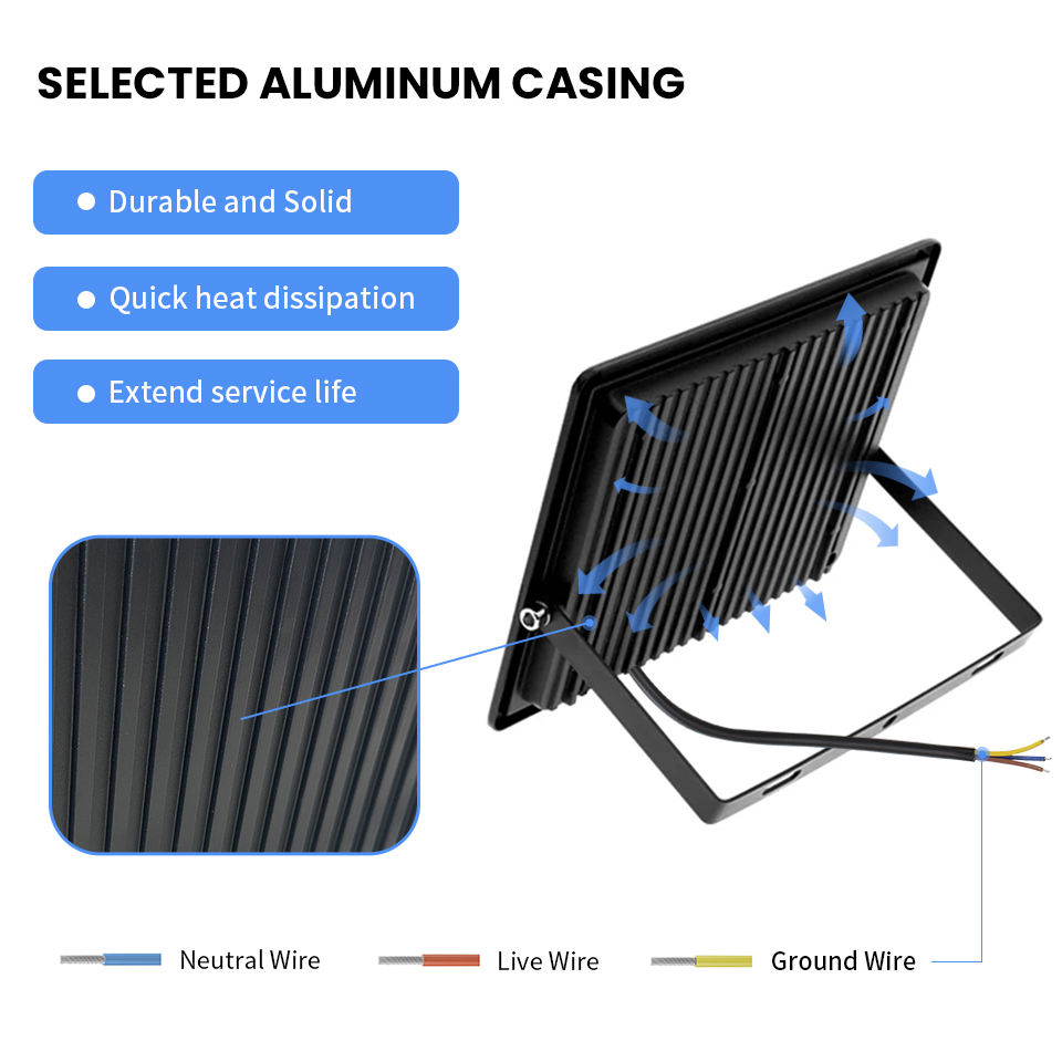 LED Floodlight AC220V 110V 10- - Photography Lighting Uk 评论和价格