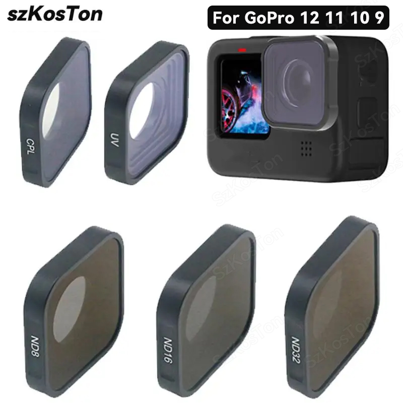 UV CPL ND8 ND16 ND32 Filter fo - Gopro Action Camera Hero 13 Black 评论和价格