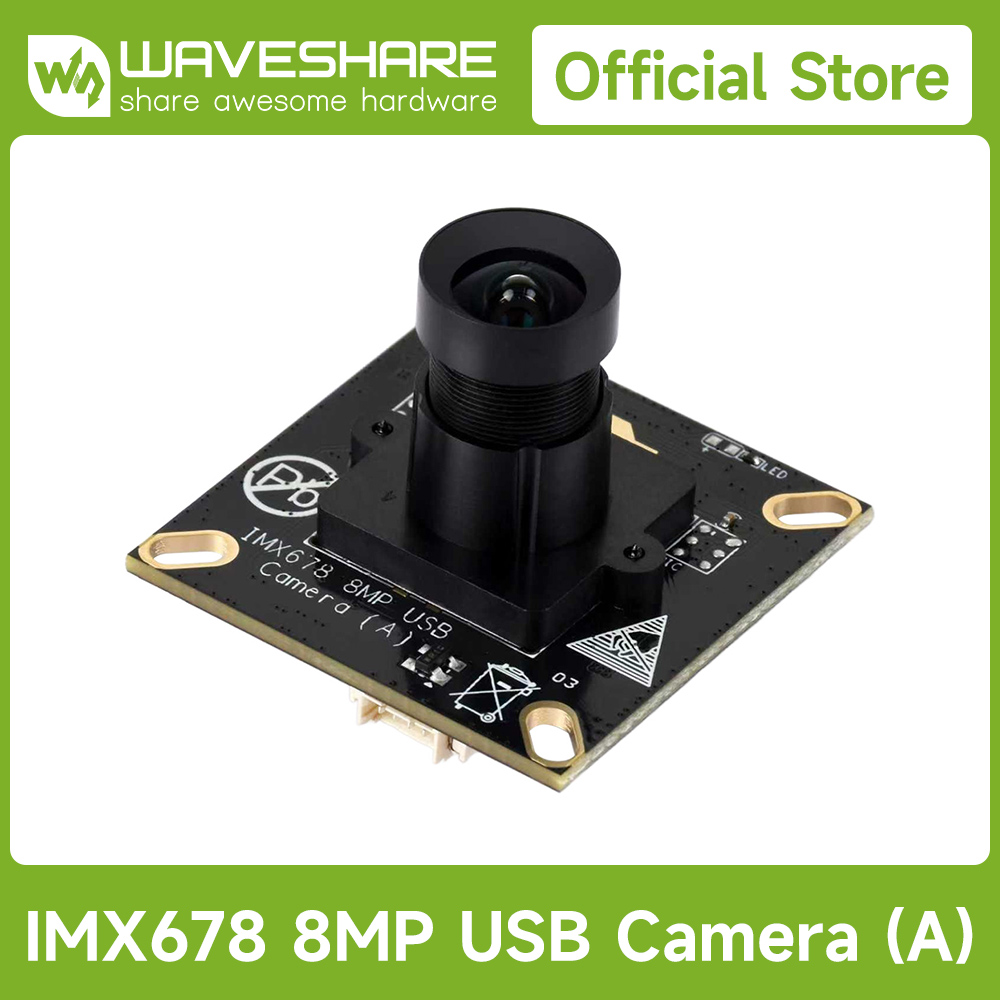 Waveshare IMX678 8MP M12 USB C - Photography Lighting Devices 评论和价格