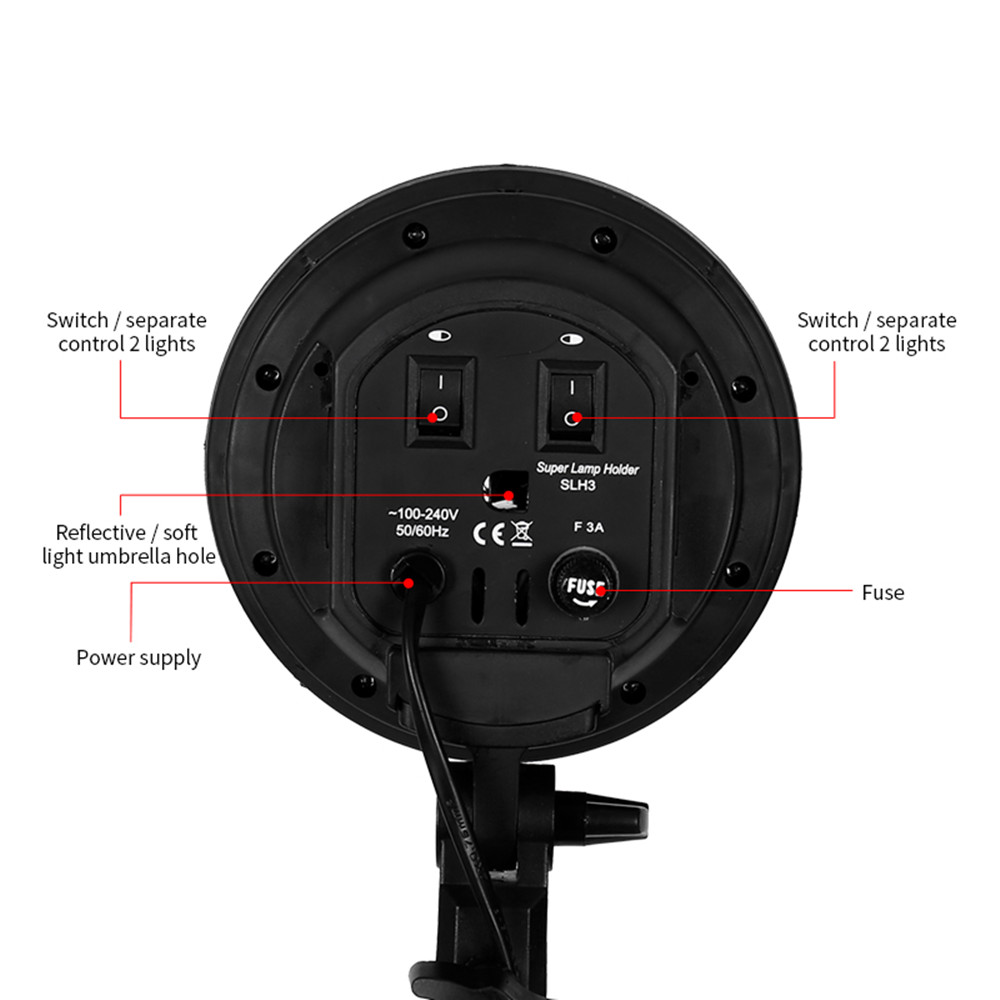 E27 Base Four Lamp Holder  Lig - Photography Lighting Softbox 评论和价格