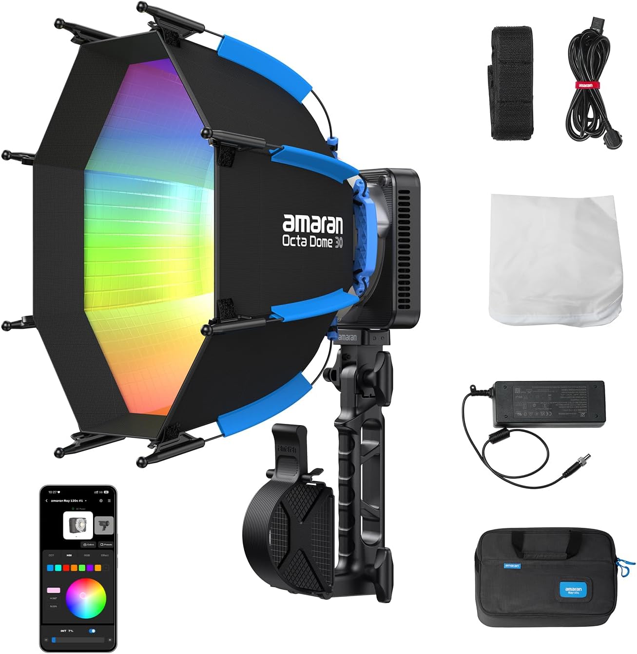 120W RGB LED Video Light, Port - Photography Lighting Softbox 评论和价格