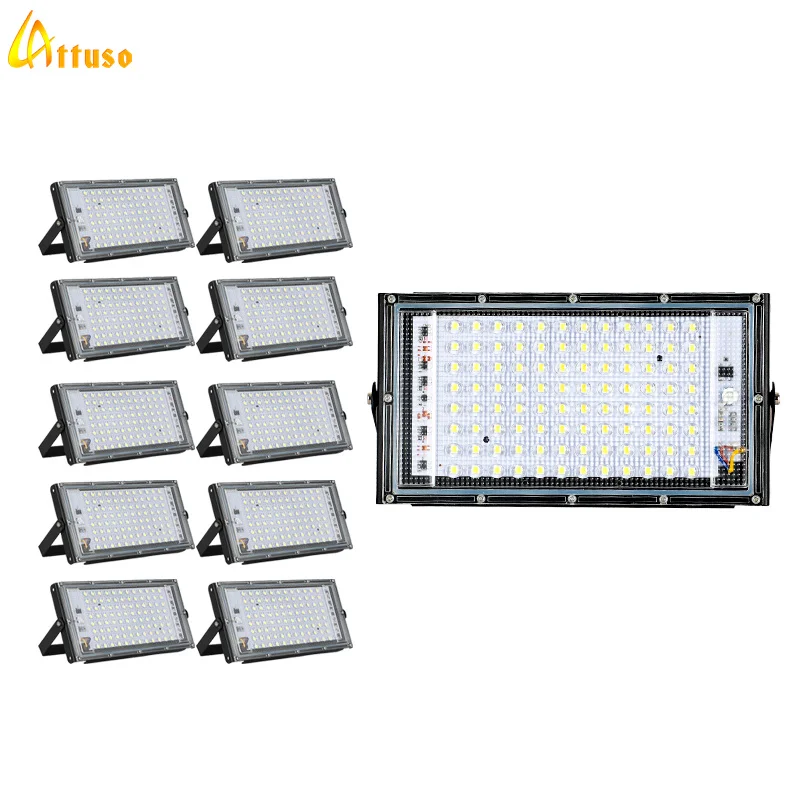 50W 100W Led Flood Light IP65  - Photography Lighting Uk 评论和价格