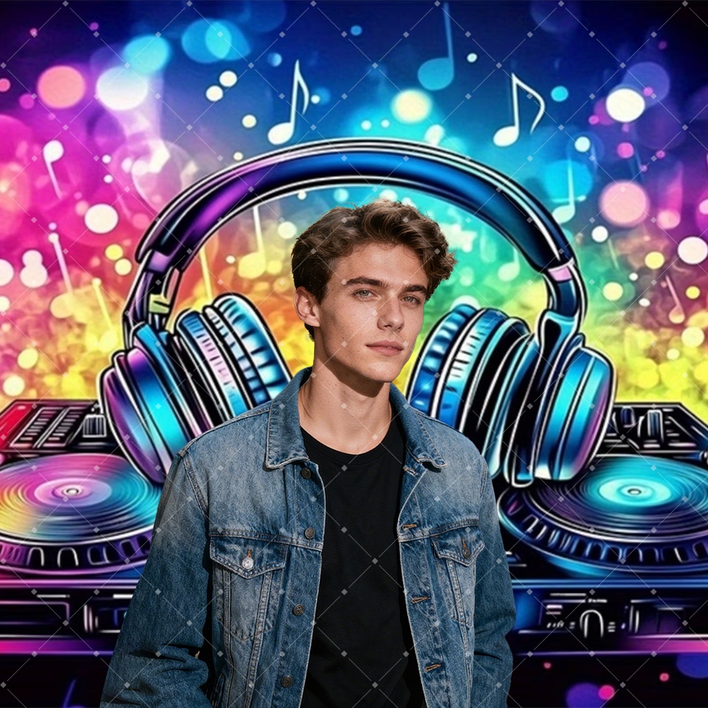 Hip Hop Music DJ Party Decorat - Photography Lighting Product 评论和价格