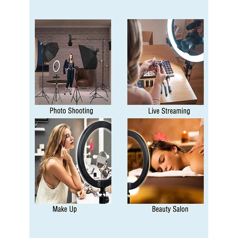 Desiontal 26cm Ring Light with - Photography Lighting Product 评论和价格