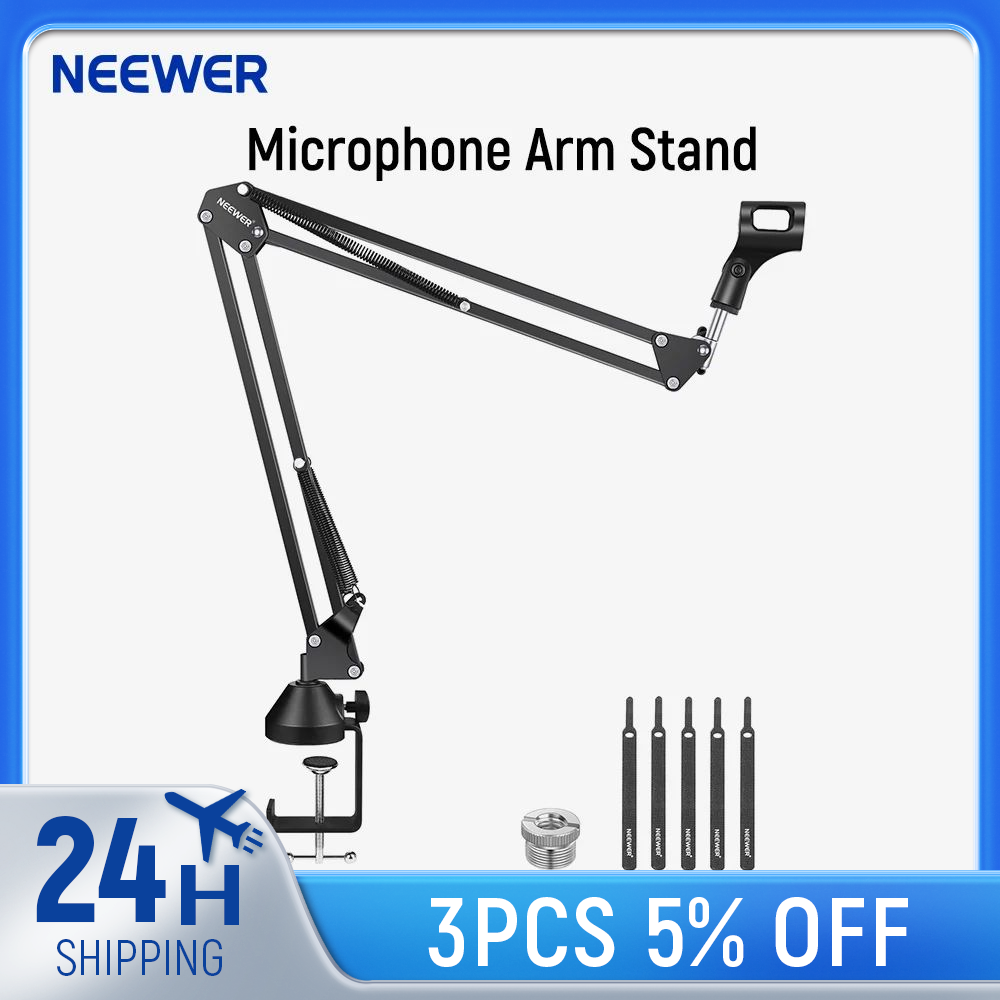 Neewer Microphone Arm Stand, S - Boom Arm Stand 评论和价格