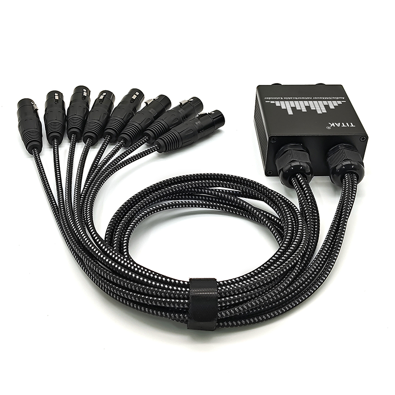 8 Channel XLR Snake Cable with - Photography Lighting Uk 评论和价格