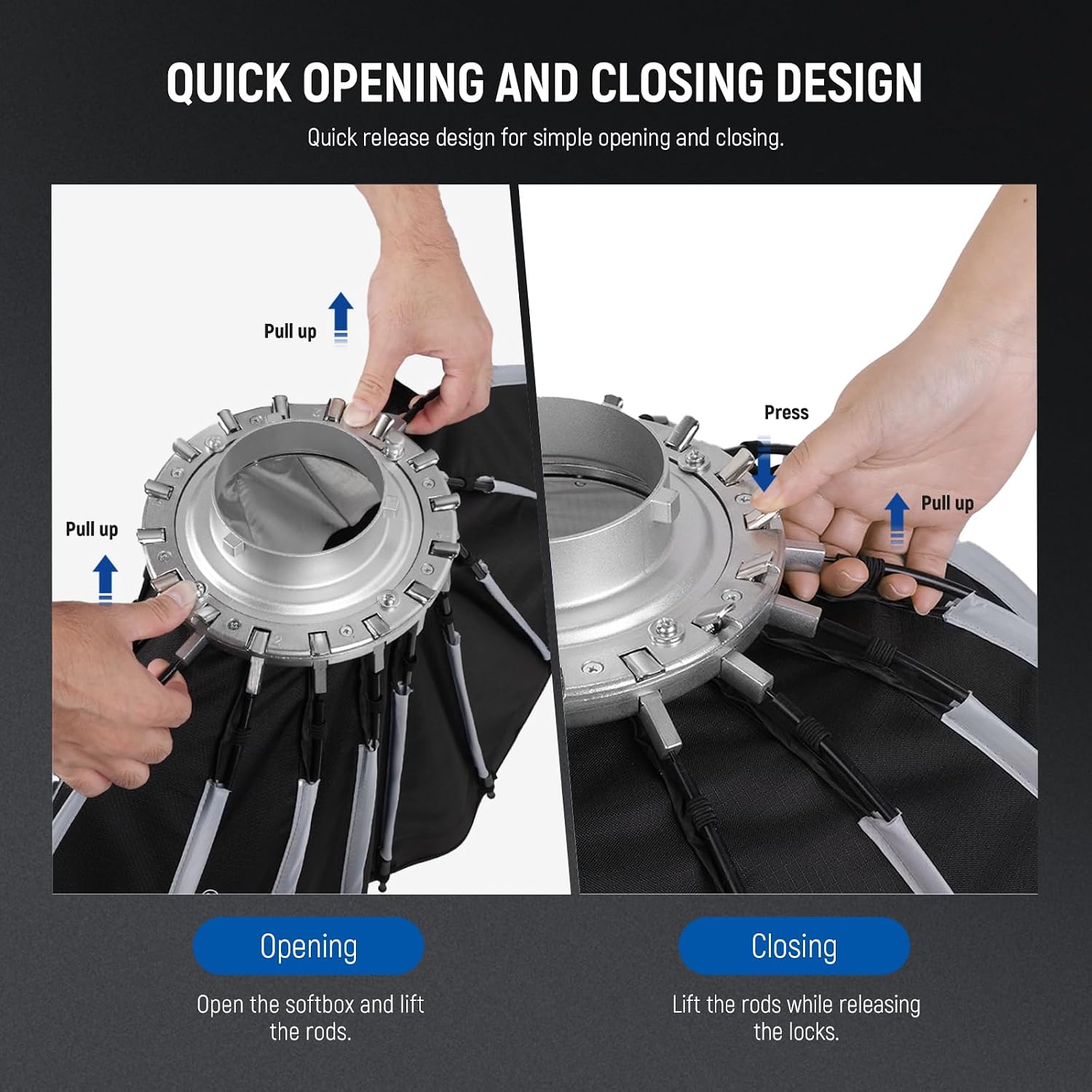 Parabolic Softbox with Bowens  - Photography Lighting Product 评论和价格