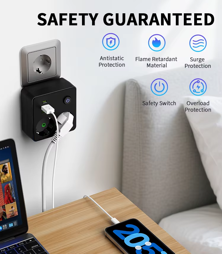 EU Plug Charger Wall Socket Po - Photography Lighting Uk 评论和价格