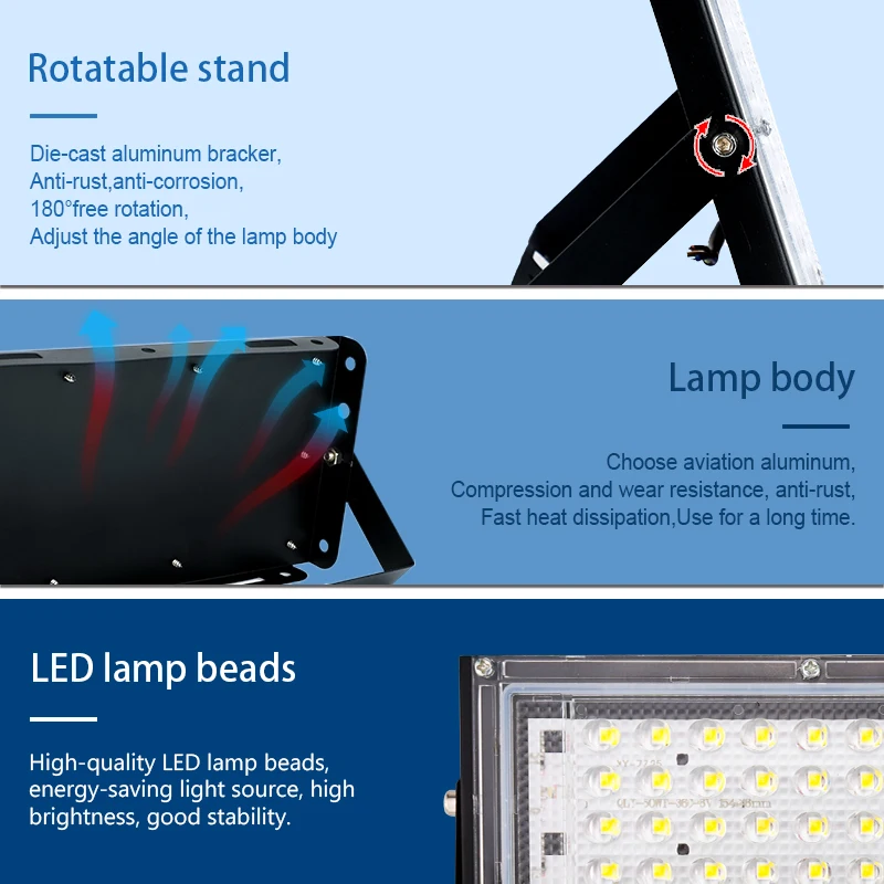4Pcs/Lot Led Flood Light 50W 1 - Photography Lighting Uk 评论和价格
