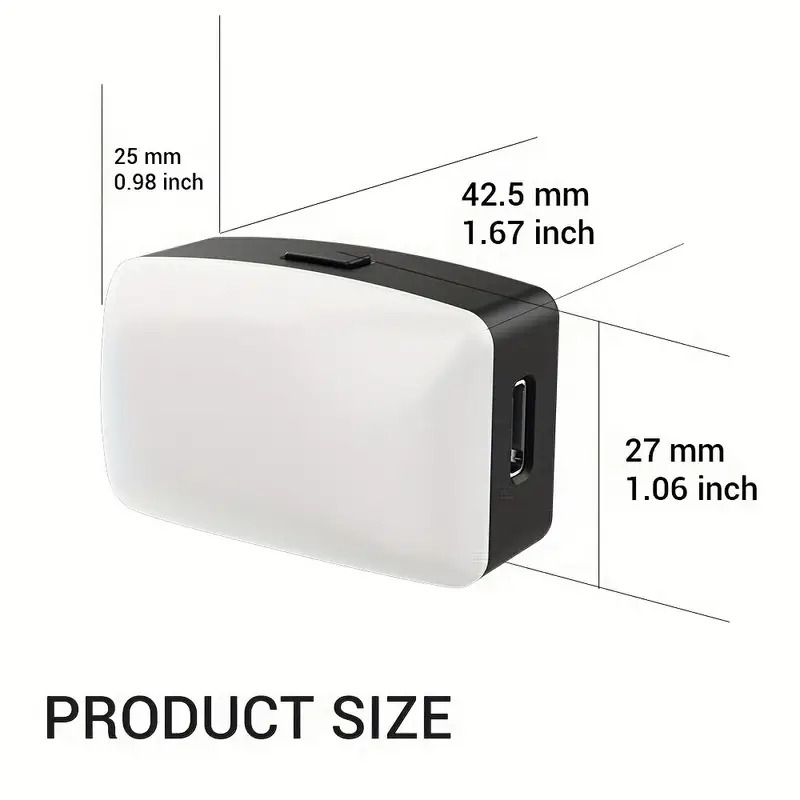 Mini Magnetic LED Selfie Light - Photography Lighting Continuous 评论和价格