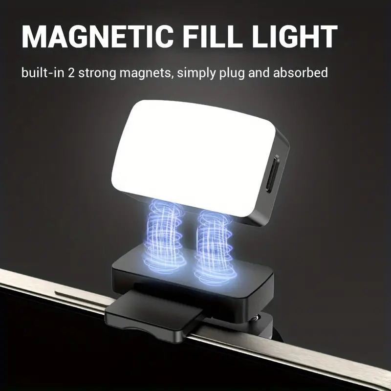 Mini Magnetic LED Selfie Light - Photography Lighting Continuous 评论和价格