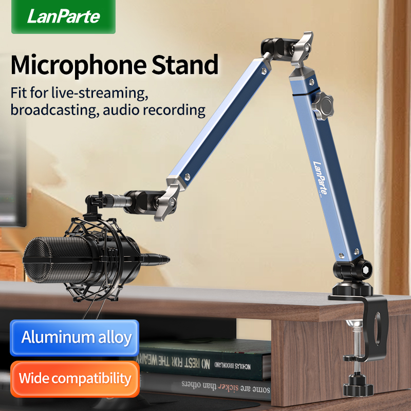 Aluminum Alloy Microphone Stan - Boom Arm Stand 评论和价格