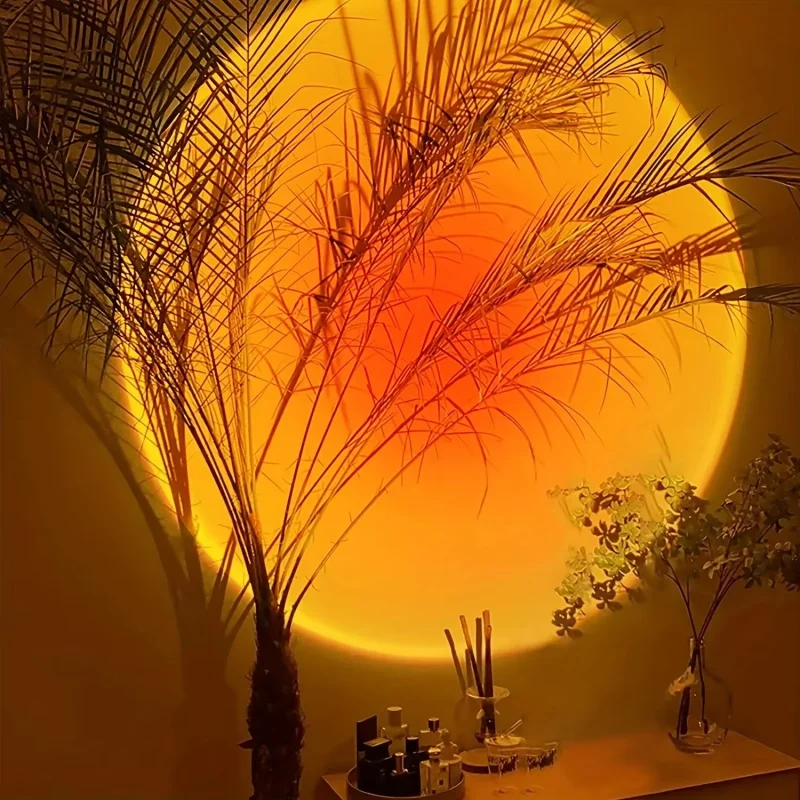Mini USB ED Sunset Lamp Nightl - Photography Lighting Wall 评论和价格